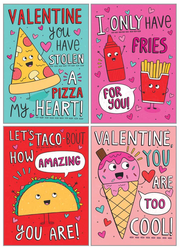 Kids Valentine Pack - Fun Food - Mellow Monkey