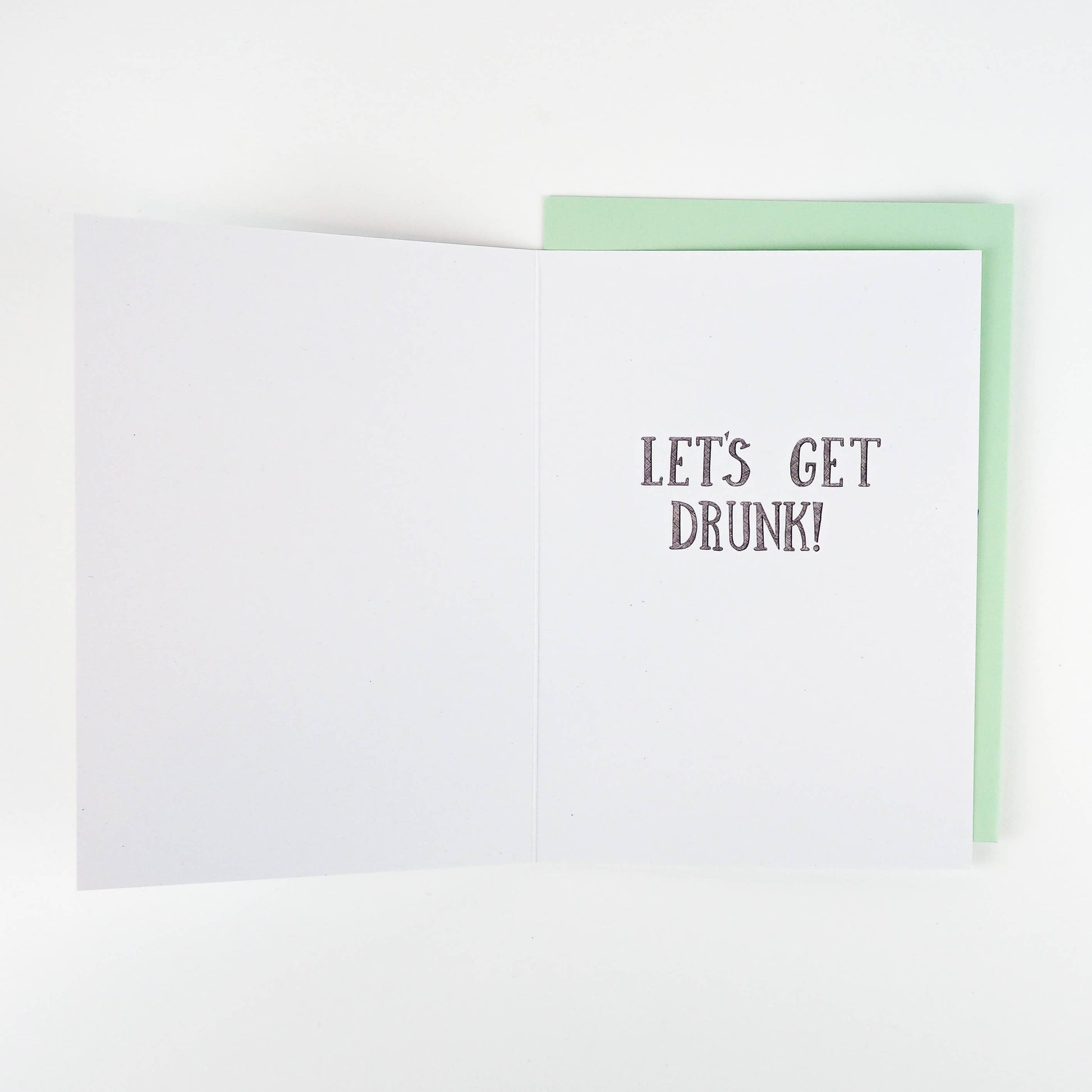 It's Your Birthday Let's Get Drunk Card - Mellow Monkey