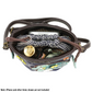 Turtle - Chala Drawstring Bucket Bag
