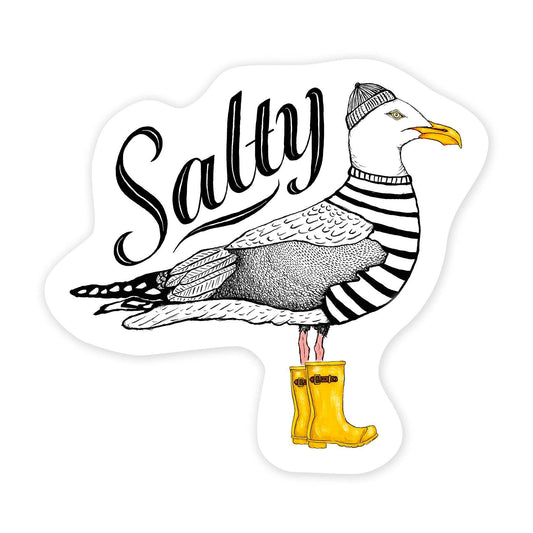 Salty - Mini Sticker #21 - Mellow Monkey