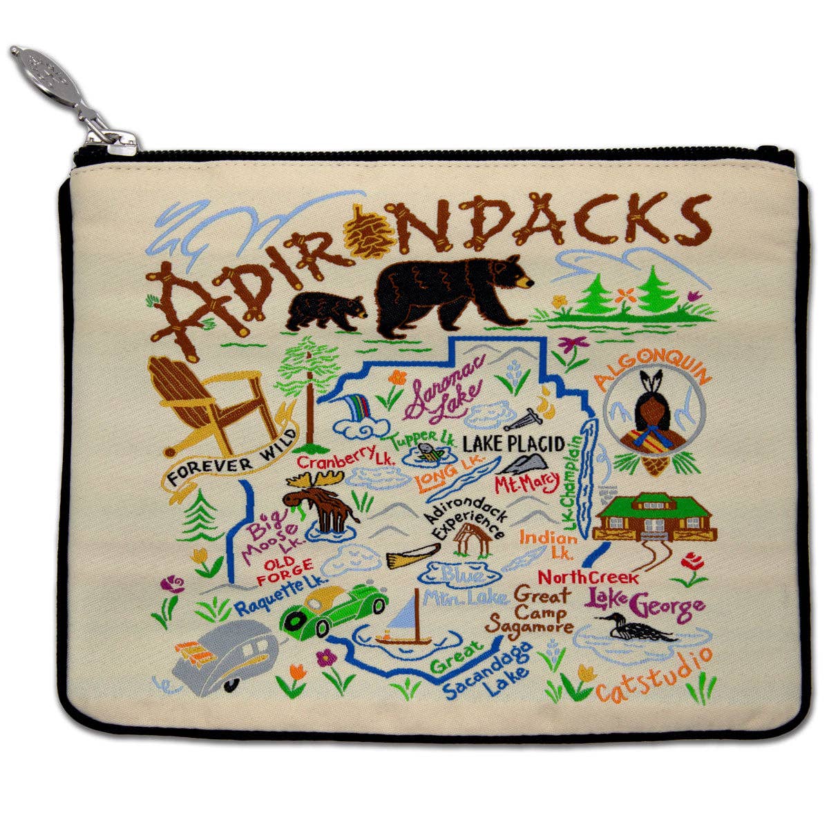 Adirondacks Zip Pouch - Mellow Monkey