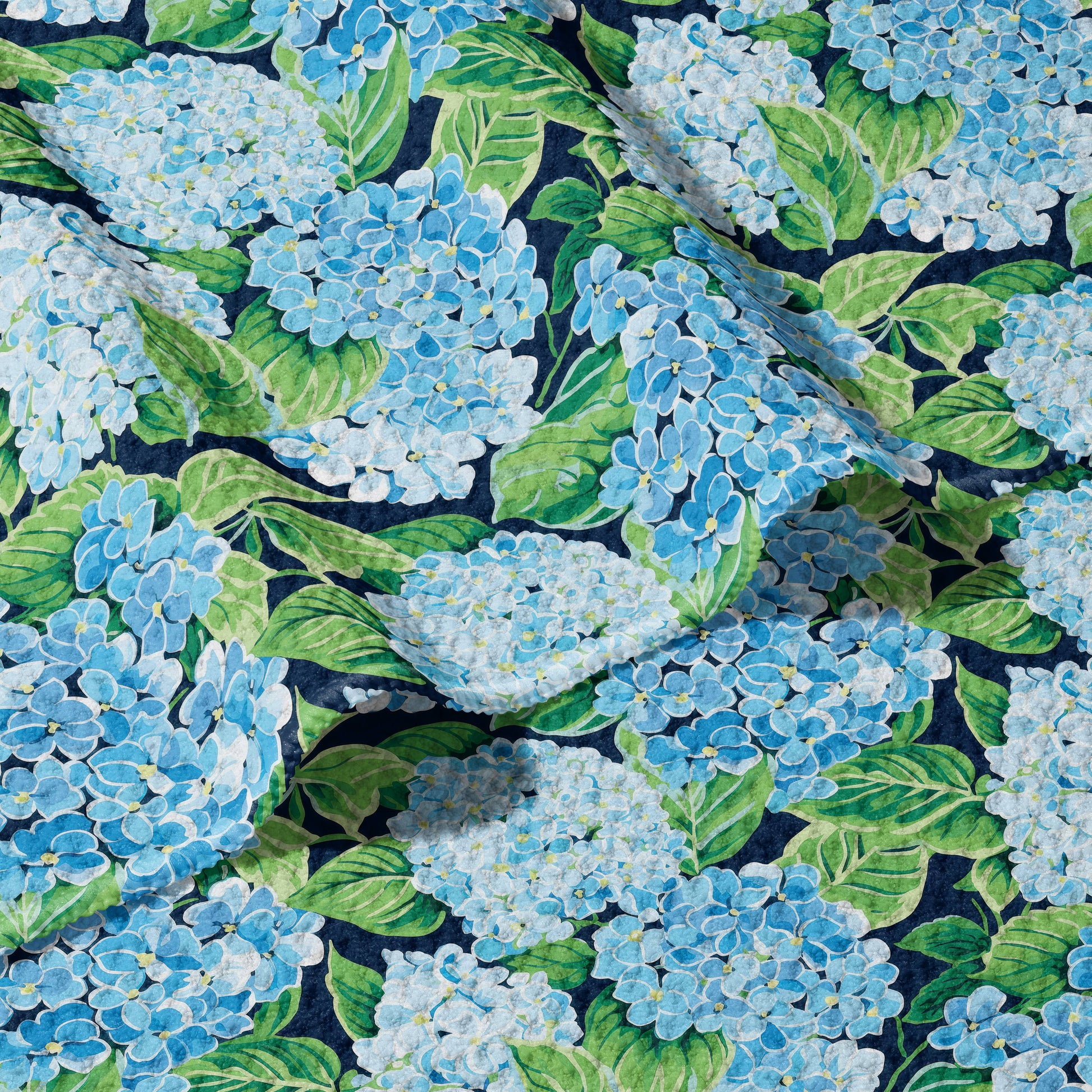 Hydrangeas - Double Sided - Waffle Dish Towel - Mellow Monkey