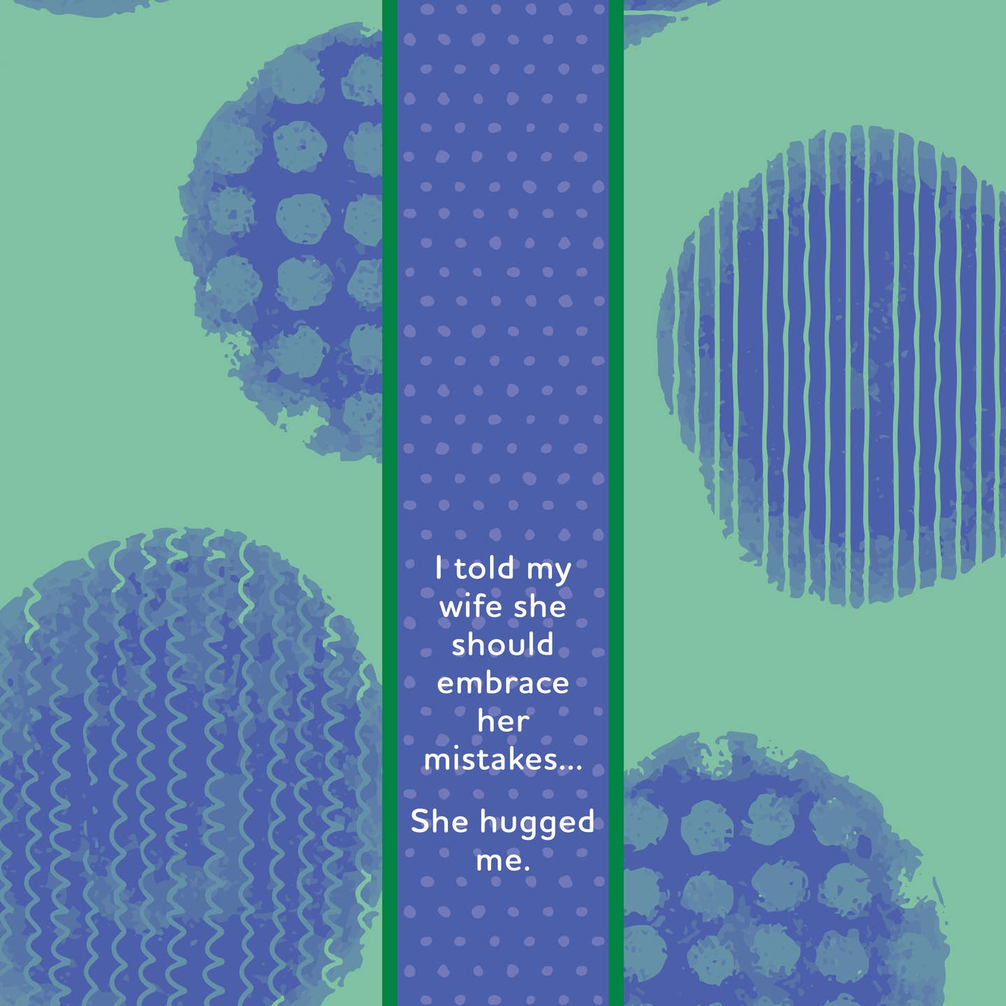 Hugged Me - Funny Cotton Dish Towel - Mellow Monkey