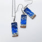 Handcrafted Resin Ocean Beach Wave Rectangle Necklace - Mellow Monkey