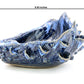 Giant Clam Ceramic Vase with Blue Effect - 9.5 x 8.9 x 4.6-in - Mellow Monkey