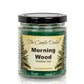 Morning Wood Christmas Holiday Candle - Blue Spruce Pine Tree - 6oz - Mellow Monkey