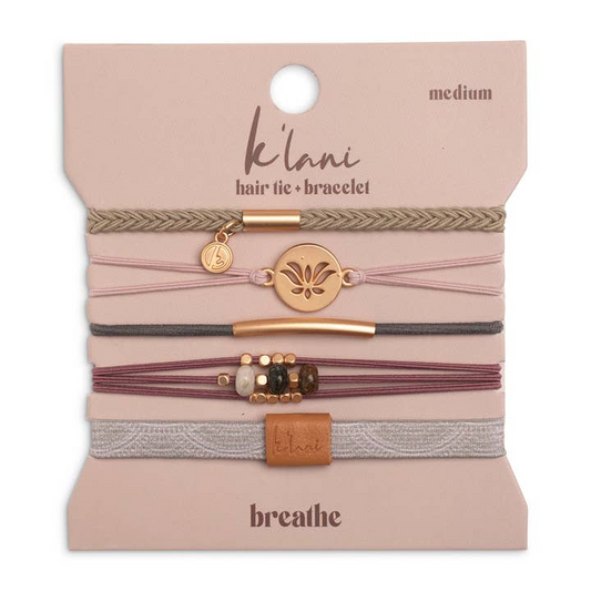 Breathe - Hair Tie Bracelets - Medium - Mellow Monkey