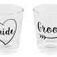Bride and Groom - Shot Glass Set - Mellow Monkey