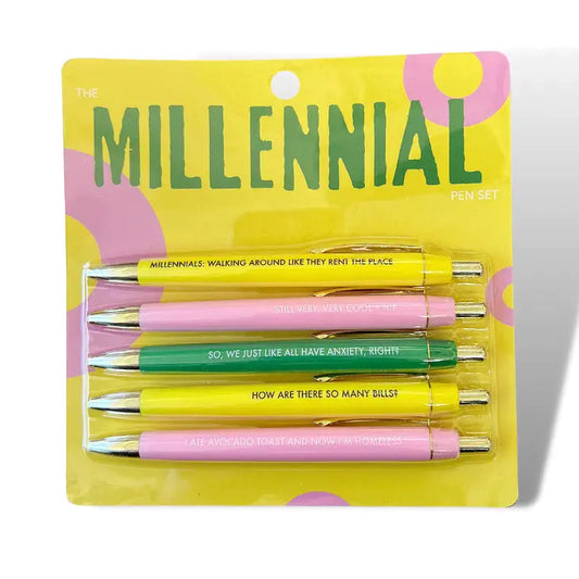 Millennial - 5 Pen Set - Mellow Monkey