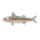 Atlantic Mackerel Metal Wall Décor - 14-in - Mellow Monkey