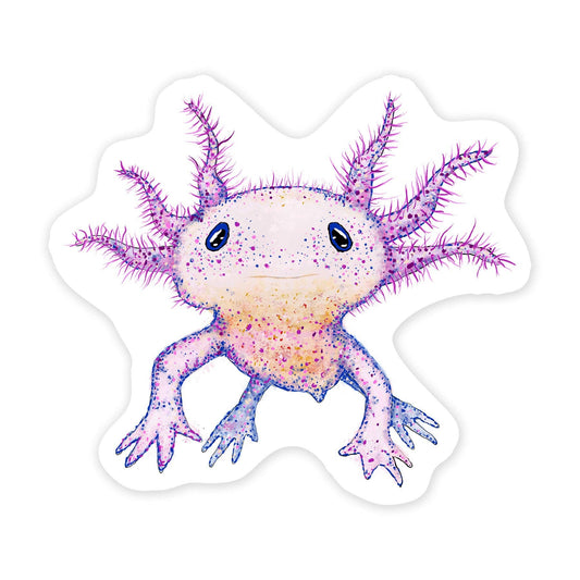 Axolotl - Mini Sticker #18 - Mellow Monkey