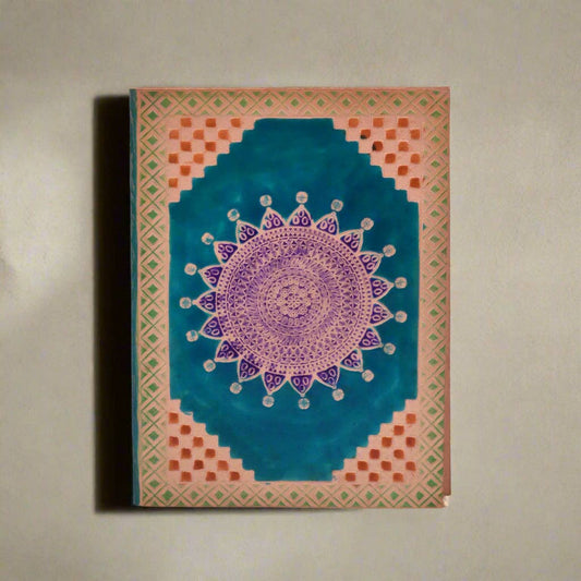 Mandala Leather Journal - Mellow Monkey
