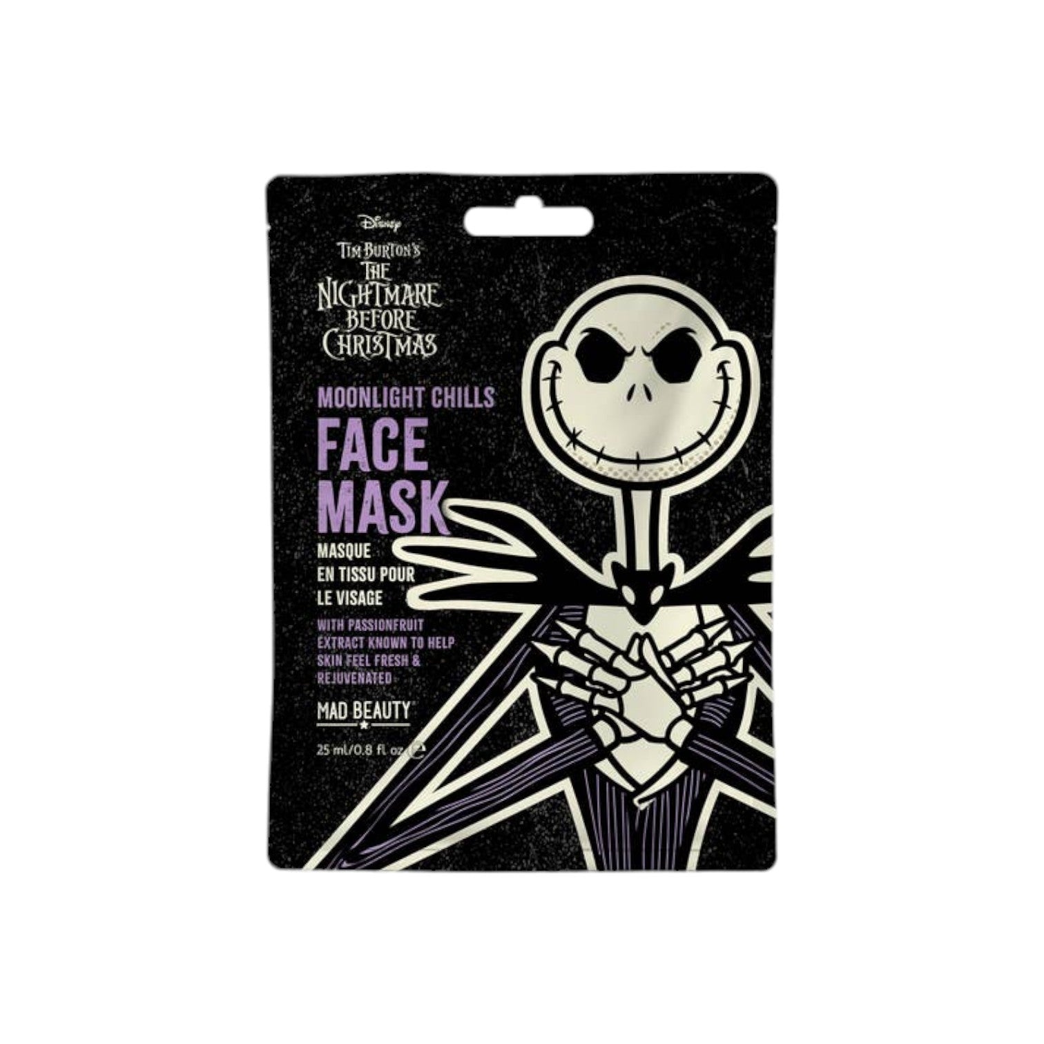 Nightmare Before Christmas Sheet Mask - Jack - Mellow Monkey