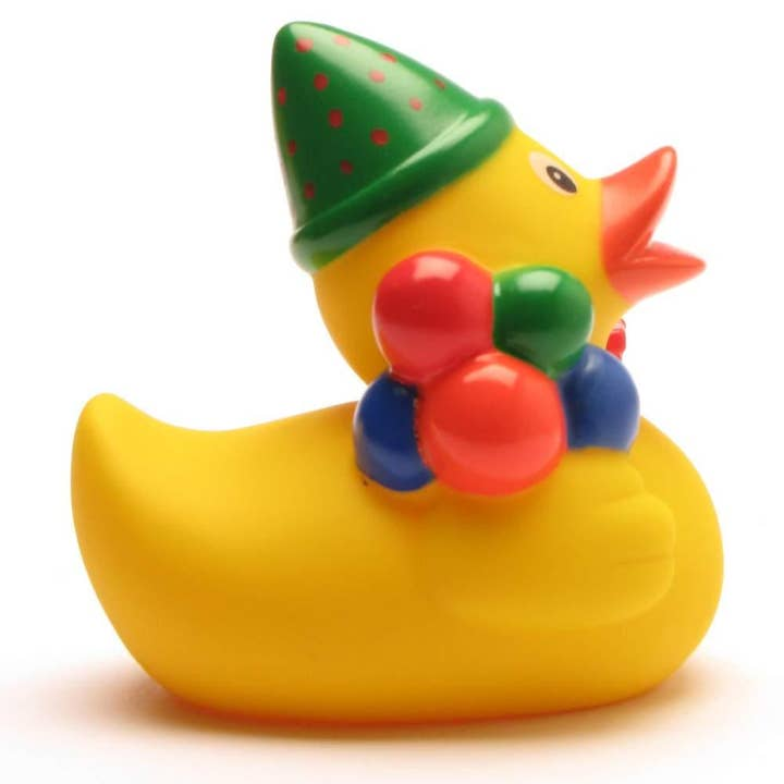 Green Hat Happy Birthday - Rubber Duck - Mellow Monkey