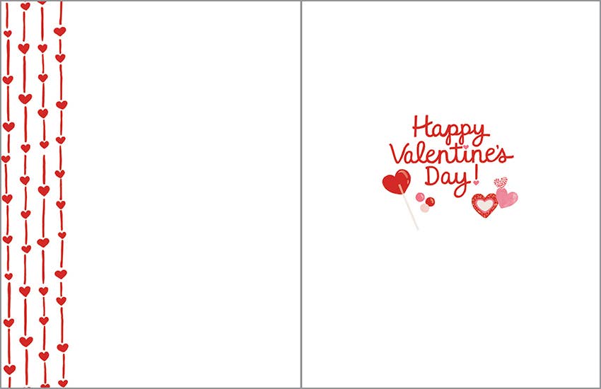 Valentine Greeting Card - Sweets - Mellow Monkey