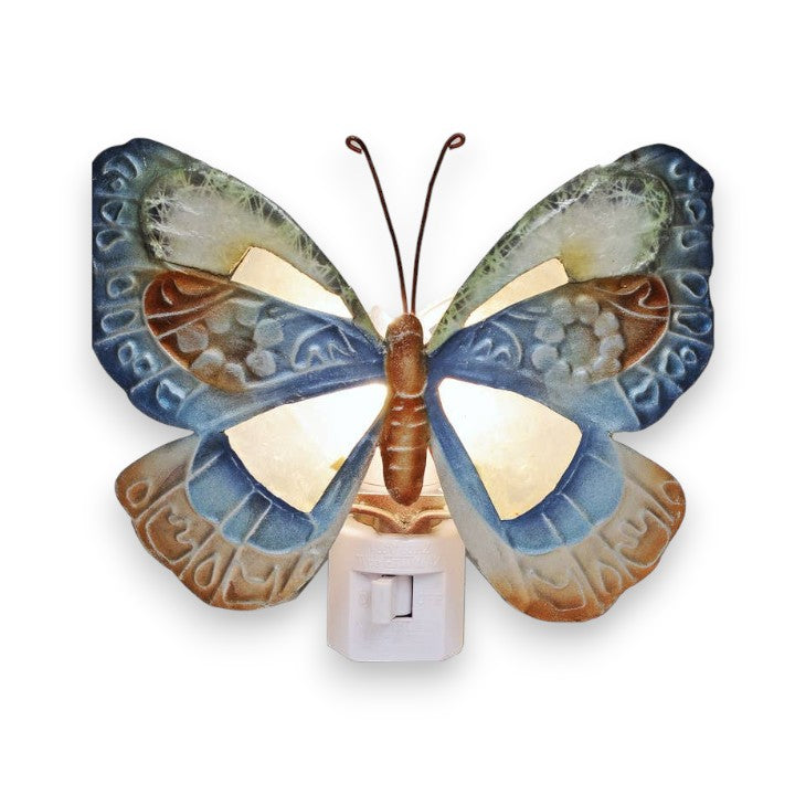 Capiz Shell Butterfly Night Light - Mellow Monkey