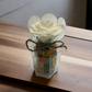 White Rose - Sweet Blooms and Gummy Dreams Gift Box - 5-oz - Mellow Monkey
