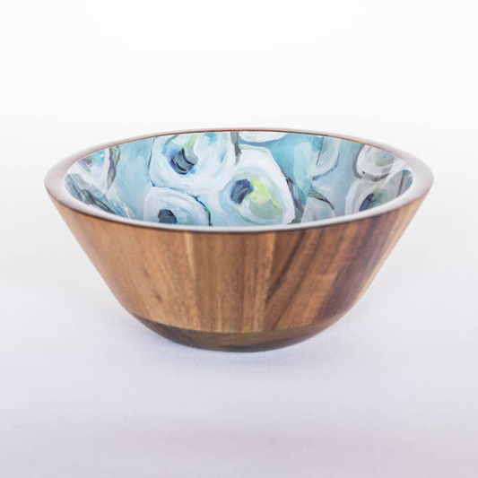 Ebb and Flow Wooden Bowl - Medium - Kim Hovell Art