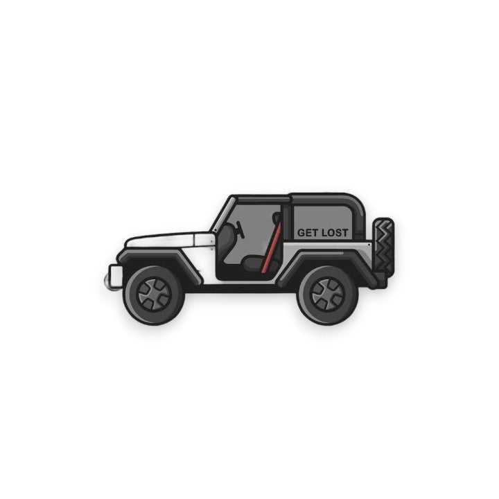 Jeep Sticker - Mellow Monkey