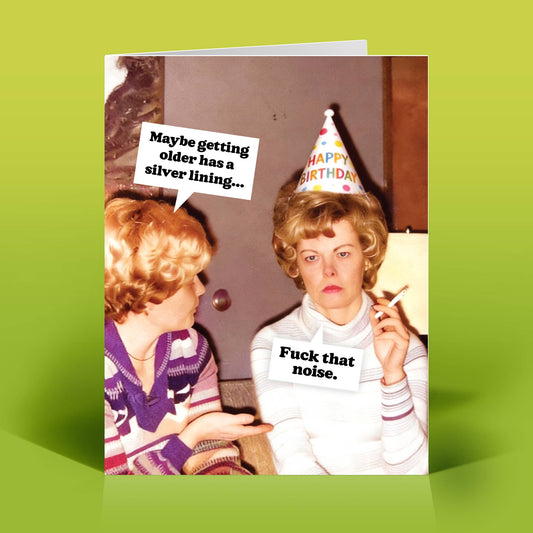 Silver Lining - Birthday Greeting Card