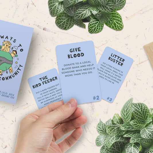 100 Ways To Help The Community Card Pack - Mellow Monkey