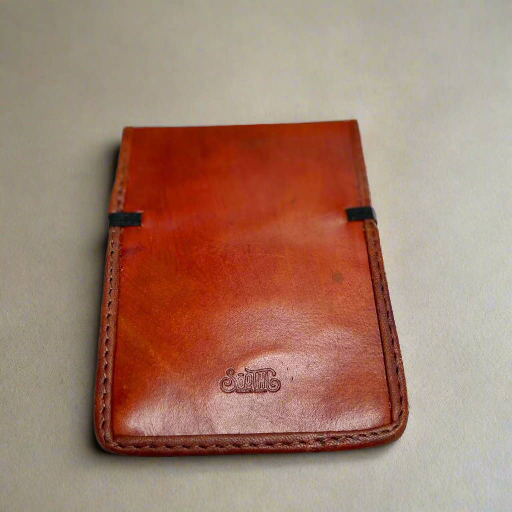 Notes And Stuff - Brown Flap Notepad - Mellow Monkey