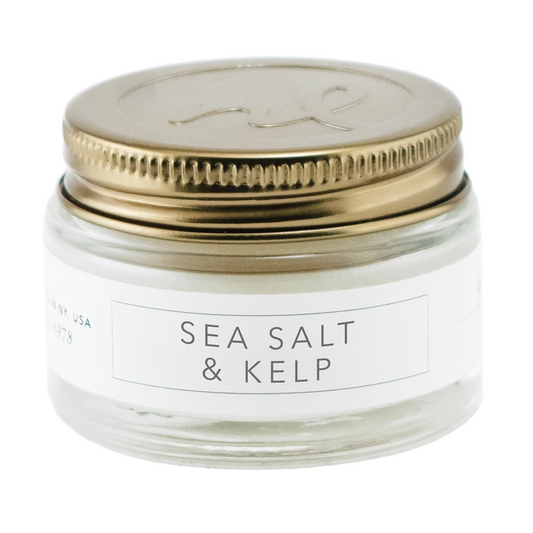 Sea Salt And Kelp Mini Travel Candle - 1-oz - Mellow Monkey