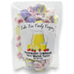 Raspberry Lemonade Salt Water Taffy - 6-oz. - Mellow Monkey