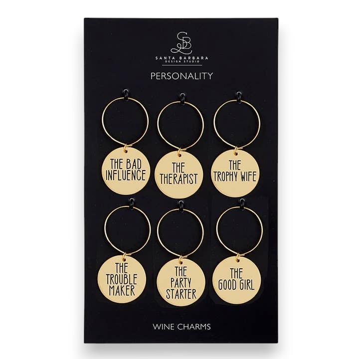 Wine Charm Set - Personality - Mellow Monkey