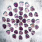Amethyst Crystal Mini Heart - 1/2-in - Mellow Monkey