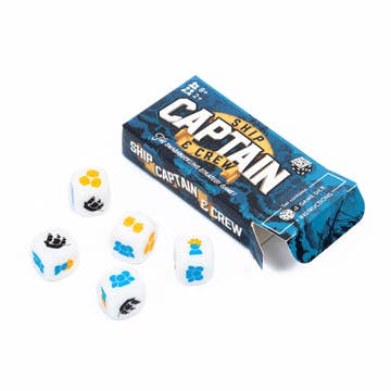 Ship Captain And Crew - Mini Dice Game - Mellow Monkey