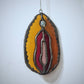 Stained Glass Suncatcher - Vagina - Kissed Cocoa - Mellow Monkey