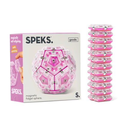 Speks Geode - Magnetic Fidget Toy - Mellow Monkey
