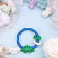 Ritzy Rattle Silicone Teether Rattles - Dinosaur - Mellow Monkey