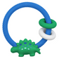 Ritzy Rattle Silicone Teether Rattles - Dinosaur - Mellow Monkey