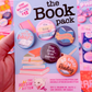 The Book Pack - Five Pack Pin Back Buttons