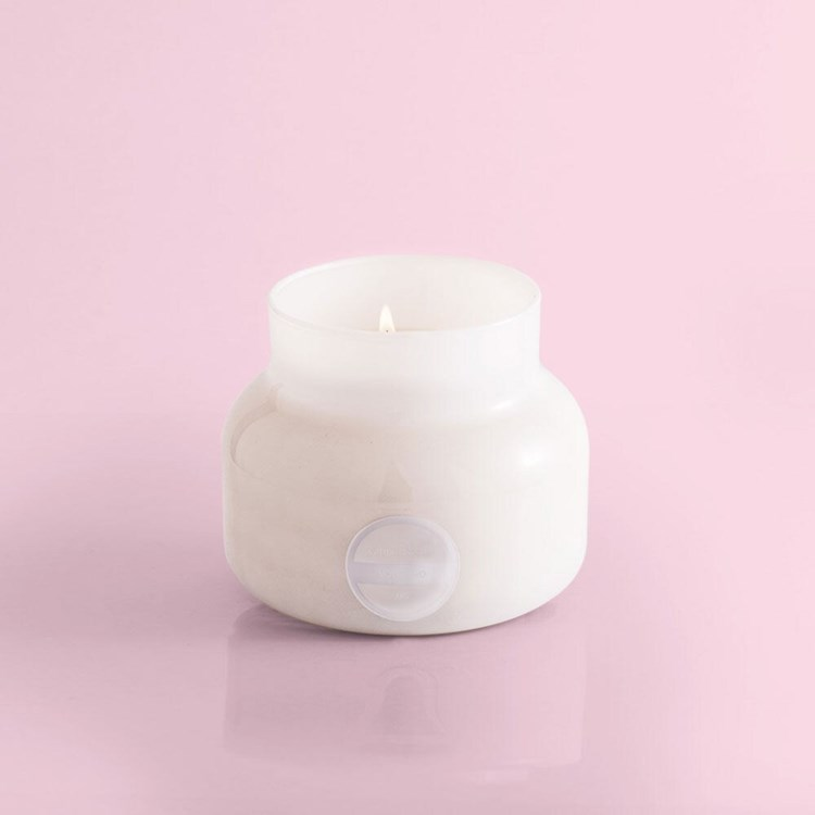 Volcano - White Signature Jar Candle - 19-oz. - Mellow Monkey