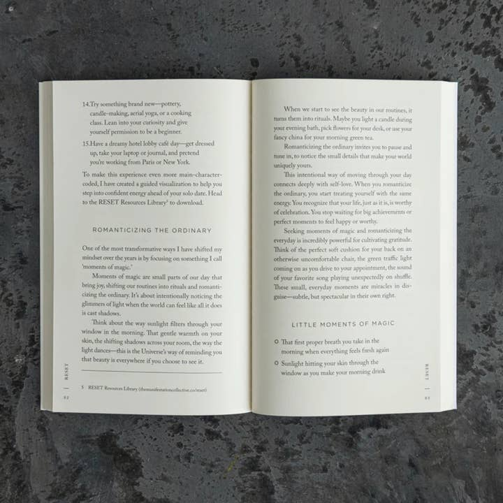 Reset: Realign Your Life by Victoria Jackson Softcover Book - Mellow Monkey