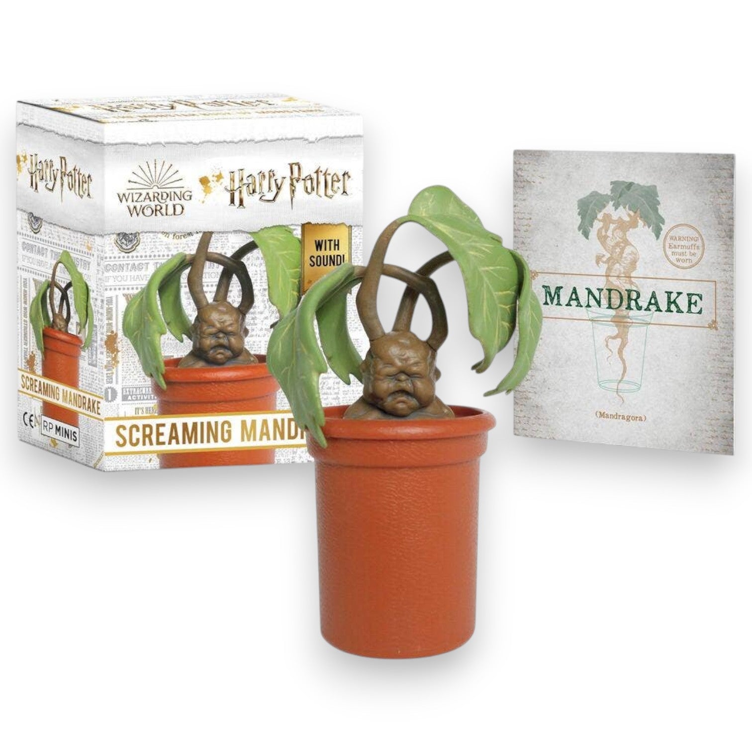 Harry Potter Screaming Mandrake - With Sound! - RP Mini - Mellow Monkey