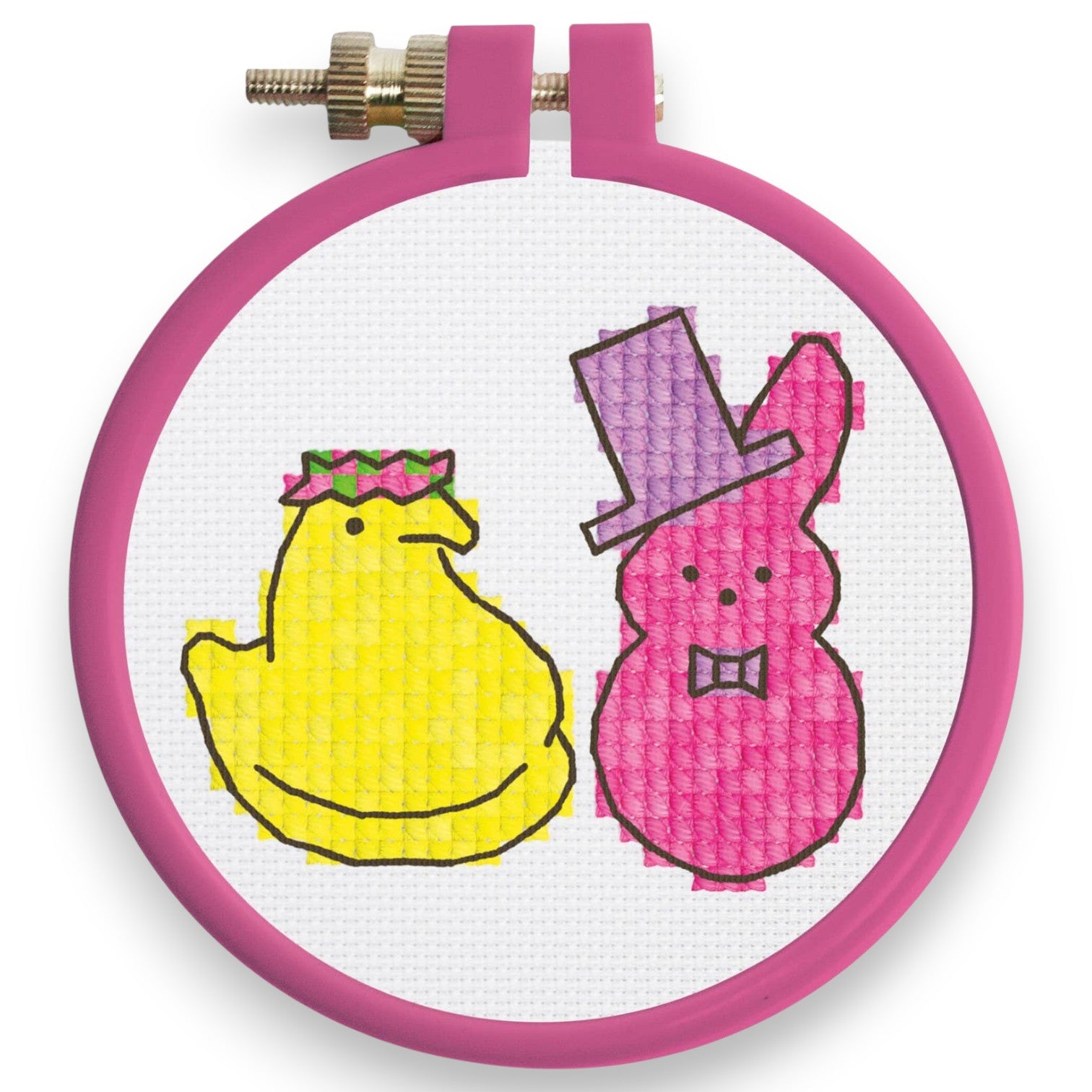 PEEPS Cross-Stitch Kit - RP Mini - Mellow Monkey