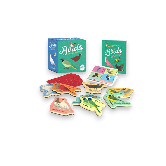 Birds: A Wooden Magnet Set - Mellow Monkey