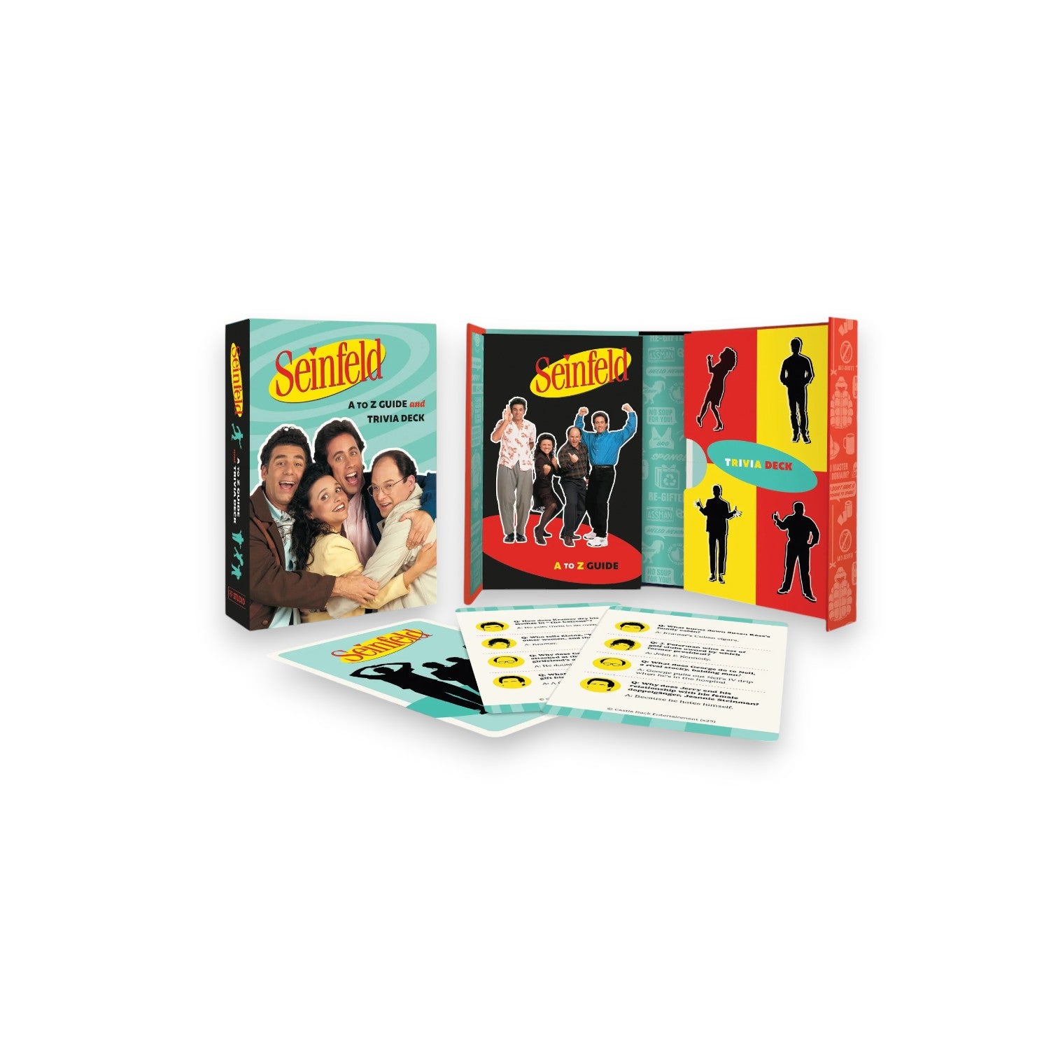 Seinfeld - A to Z Guide and Trivia Deck - Mellow Monkey