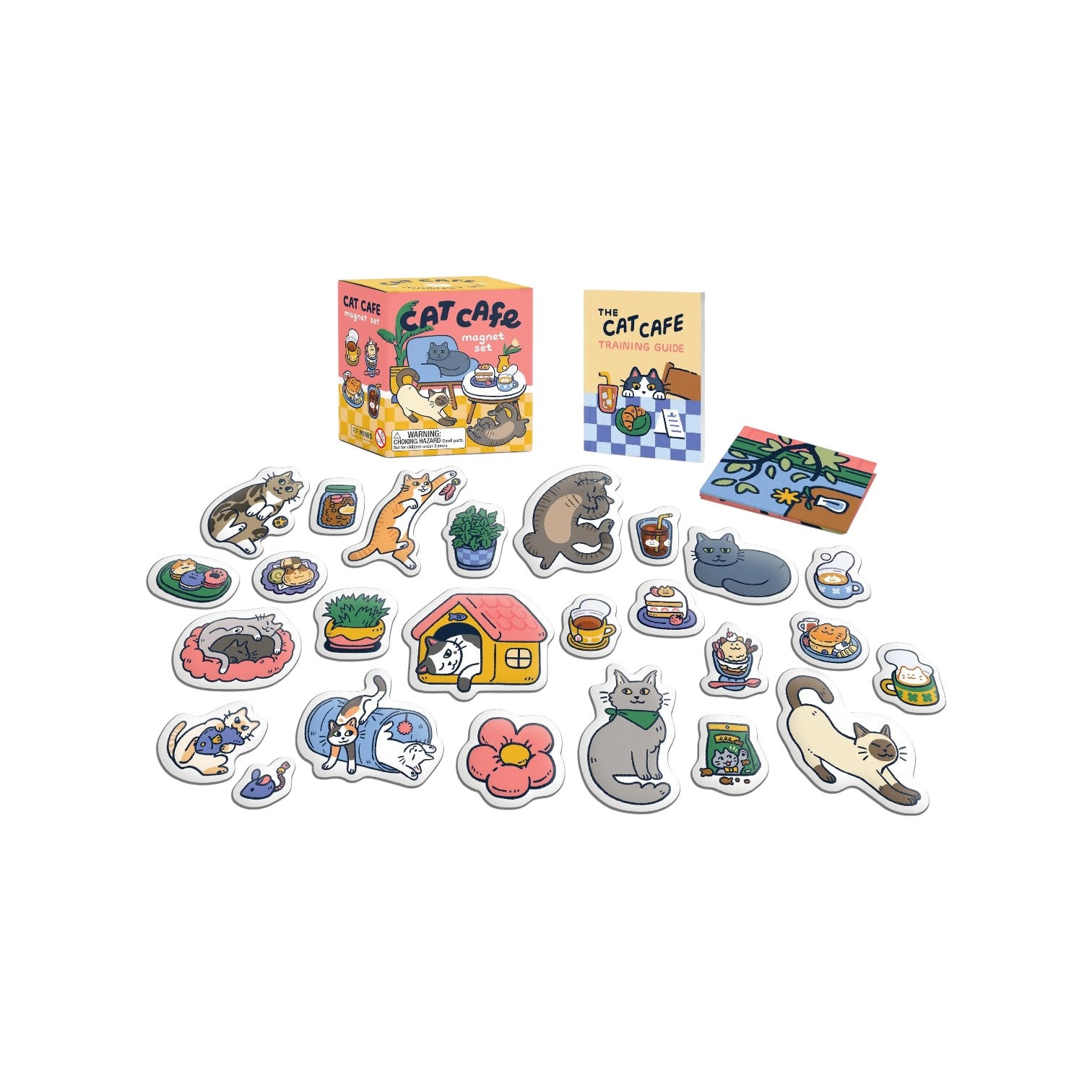 Cat Cafe Magnet Set - RP Mini - Mellow Monkey