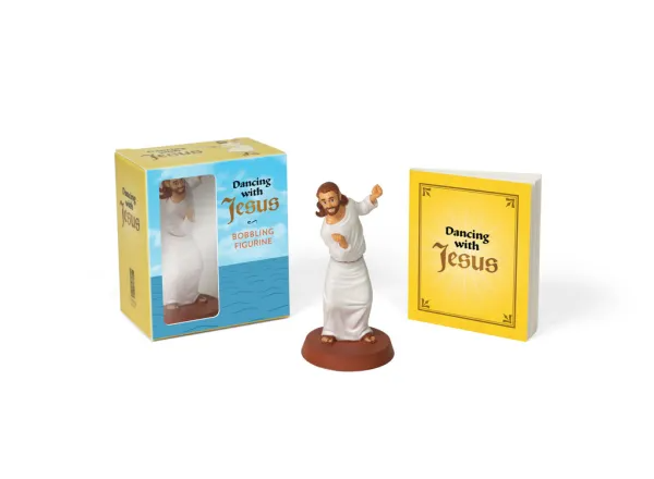 Dancing With Jesus Bobbling Figurine - Mellow Monkey