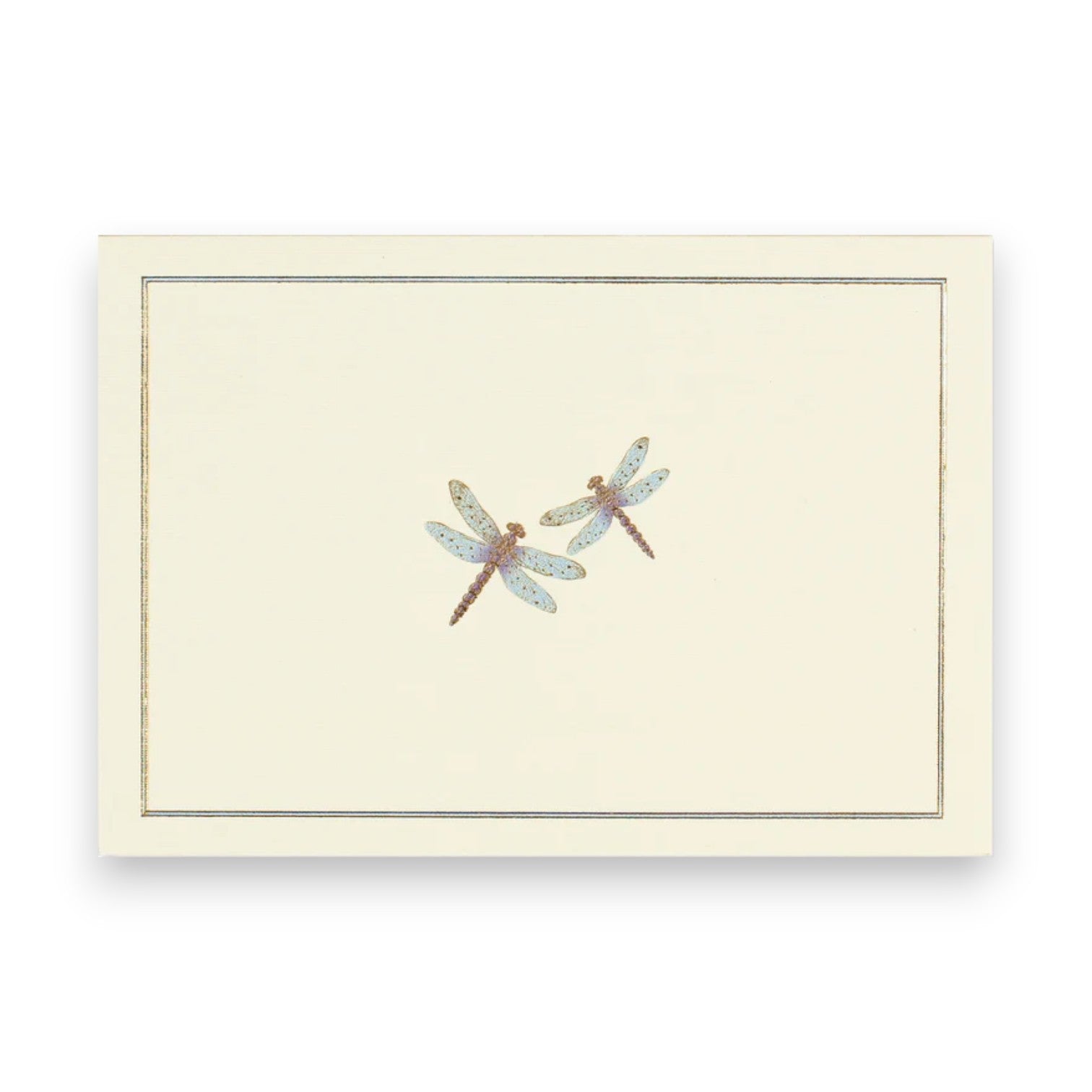 Blue Dragonflies Note Cards - Box of 14 Cards - Mellow Monkey