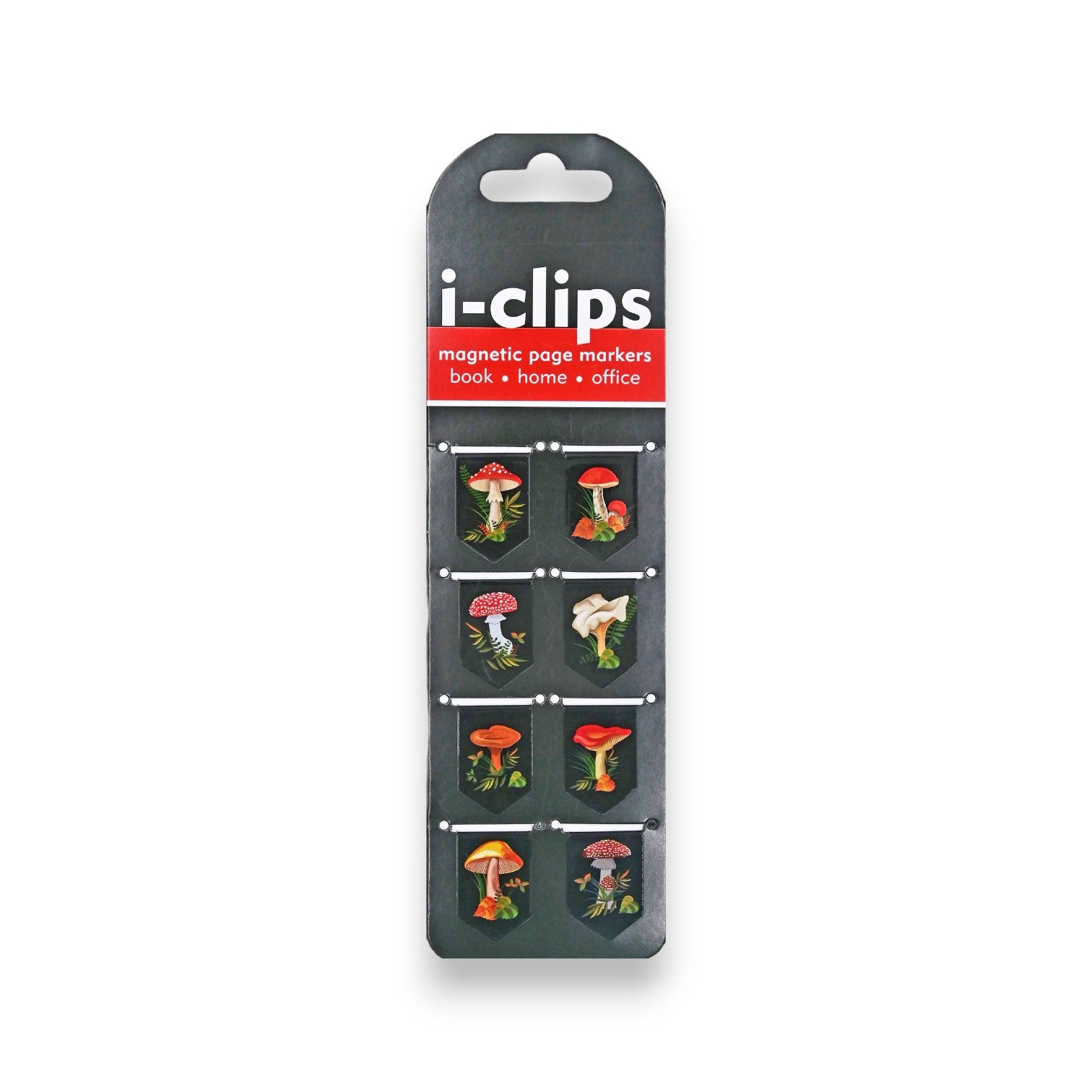 Mushrooms i-clips Magnetic Page Markers - Mellow Monkey