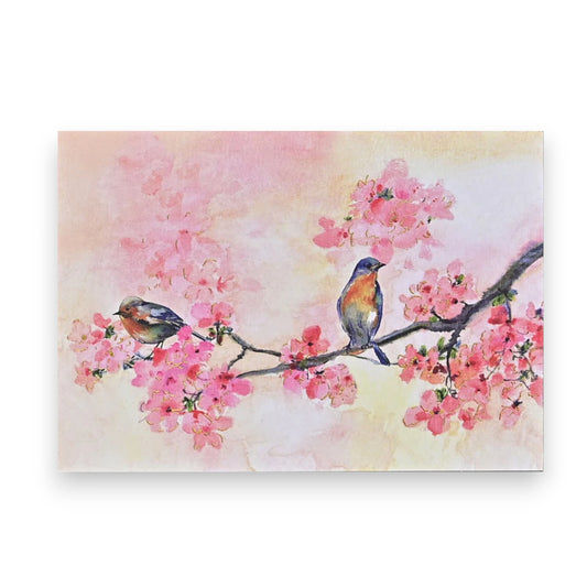 Cherry Blossoms In Spring - Box of 14 Cards