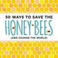 50 Ways To Save The Honey Bees - Softcover Book - Mellow Monkey