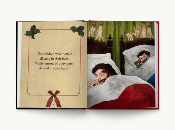 The Zombie Night Before Christmas - Hardcover Book - Mellow Monkey