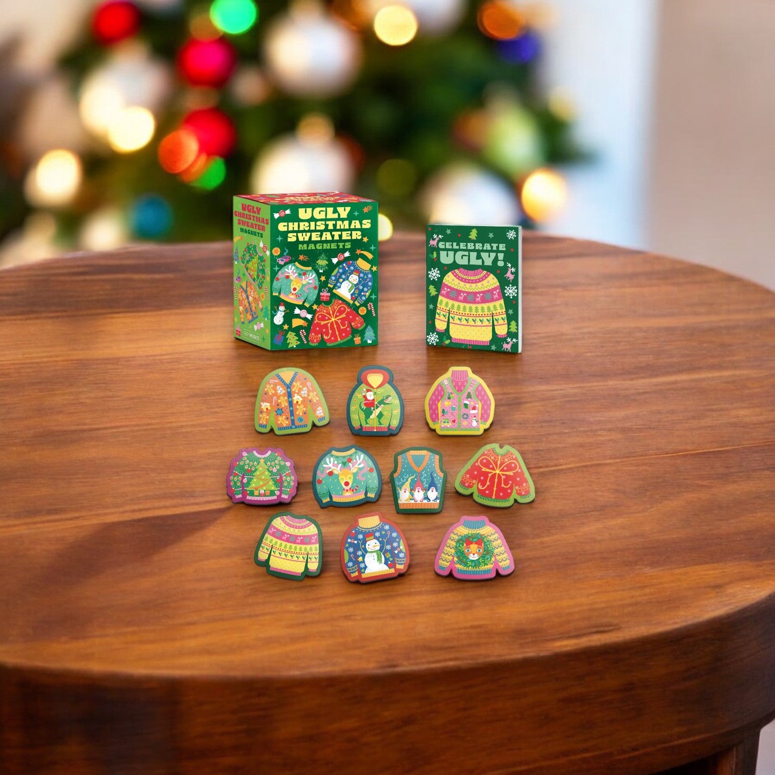 Ugly Christmas Sweater Magnets - Mellow Monkey